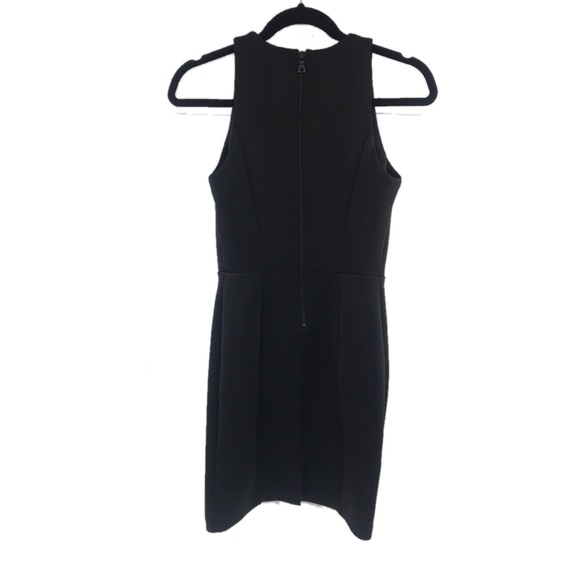 MILLY | Black Scuba Dress - Picture 2 of 7